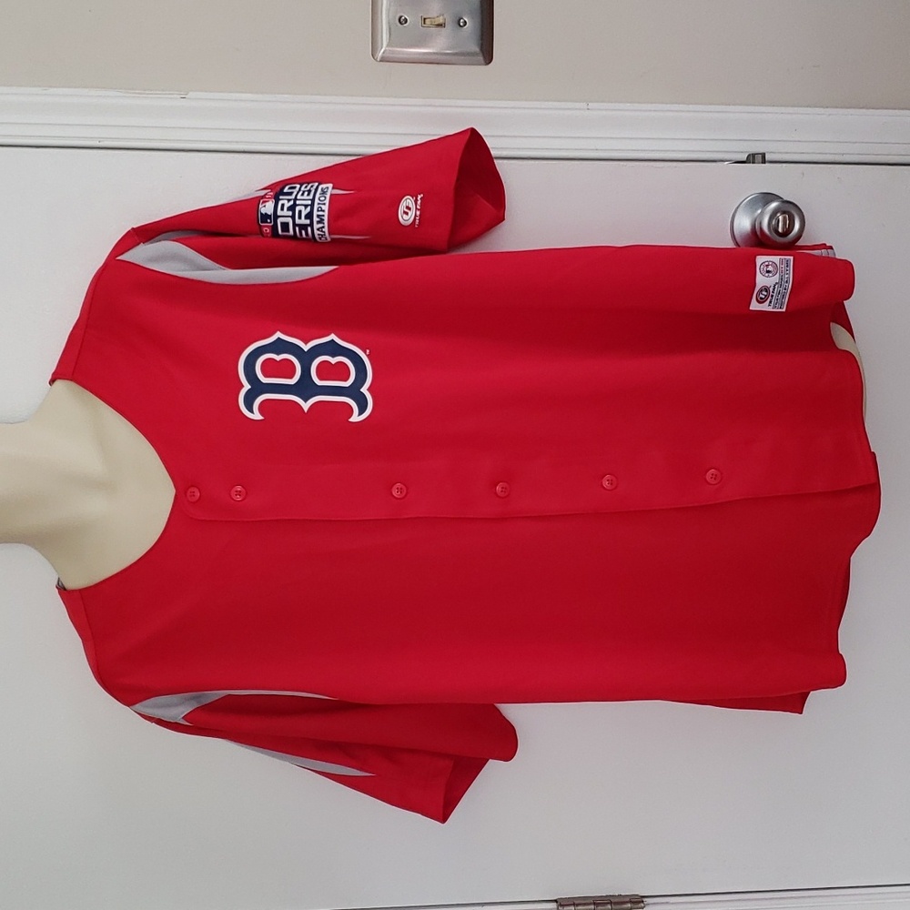 2018 Boston Red Sox World Series Champion Genuine Merchandise Jersey Siz…